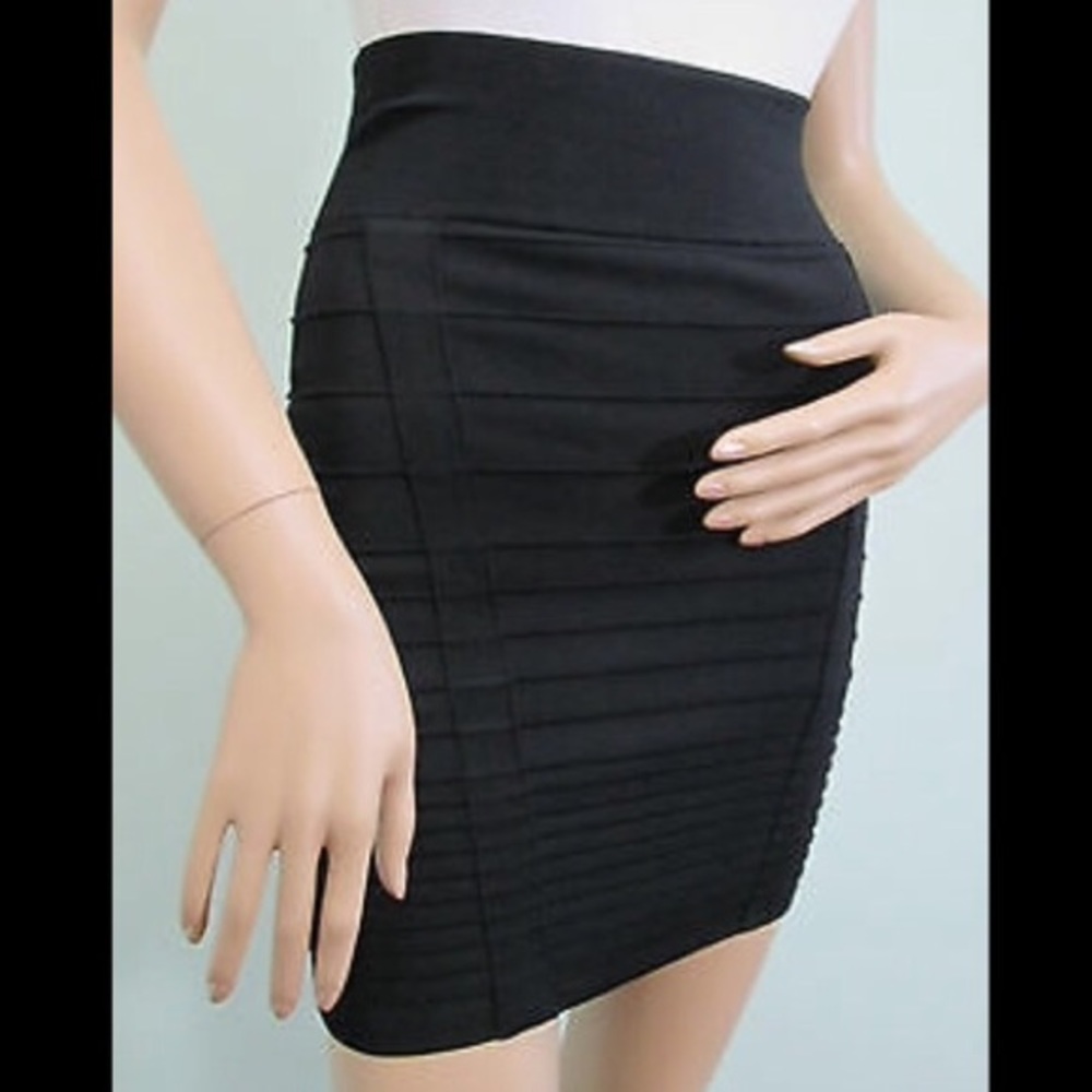 Bandage style pencil skirt